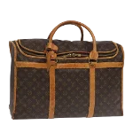 Brown Canvas Louis Vuitton Travel Bag