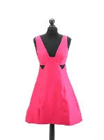 Pink Cotton Halston Heritage Dress