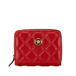 Red Leather Versace Wallet