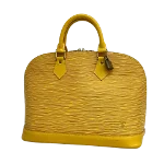 Yellow Fabric Louis Vuitton Alma