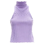 Purple Wool Versace Top