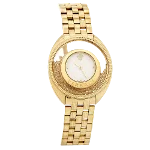 Gold Stainless Steel Versace Watch