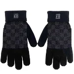 Black Canvas Louis Vuitton Gloves