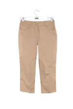 Beige Cotton Hermès Pants