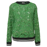 Green Cotton Valentino Sweatshirt