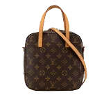 Brown Canvas Louis Vuitton Spontini