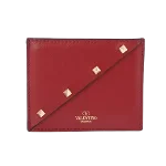 Red Leather Valentino Wallet