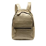 Gold Leather Bottega Veneta Backpack