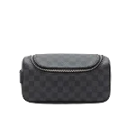 Black Canvas Louis Vuitton Taiga Toiletry Pouch