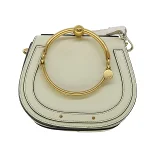 Beige Leather Chloé Nile