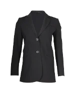 Black Wool Theory Blazer