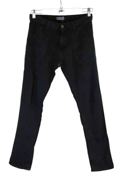 Black Cotton Ba&sh Pants