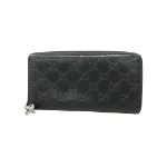 Black Leather Gucci Wallet