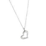 White Metal Piaget Necklace