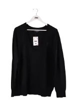 Black Cotton Ralph Lauren Sweater