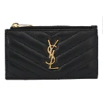 Black Leather Yves Saint Laurent Wallet