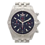 Black Metal Breitling Watch