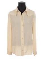 Beige Silk Gucci Shirt