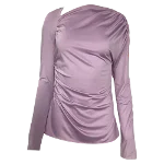 Purple Polyester Victoria Beckham Top