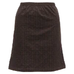 Brown Polyester Fendi Skirt