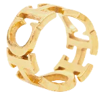 Gold Metal Carolina Herrera Ring