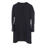 Blue Canvas Prada Coat