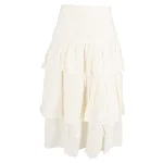 White Fabric Theory Skirt