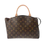 Brown Canvas Louis Vuitton Petit Palais