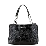 Black Leather Yves Saint Laurent Handbag