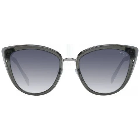 Silver Plastic Emilio Pucci Sunglasses