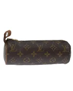 Brown Canvas Louis Vuitton Trousse Rondo