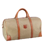 Beige Leather Celine Travel Bag