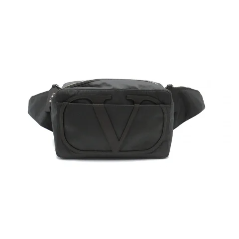 Grey Nylon Valentino Belt Bag