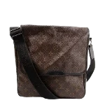 Brown Canvas Louis Vuitton Crossbody Bag