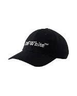 Black Cotton Off White Hat