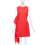 Red Silk Dior Dress