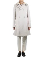 Grey Wool Prada Coat