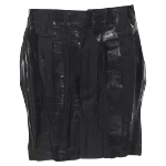 Black Cotton Issey Miyake Skirt