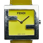 Green Stainless Steel Fendi Watch