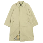 Beige Cotton Burberry Coat