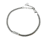 Silver Metal Dior Bracelet