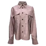 Pink Wool Bottega Veneta Shirt