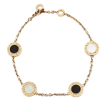 Gold Rose Gold Bvlgari Bracelet