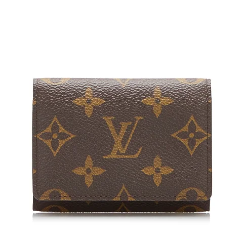 Brown Coated canvas Louis Vuitton Wallet