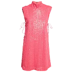 Pink Mesh Rotate Birger Christensen Dress