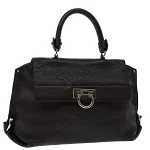 Brown Leather Salvatore Ferragamo Handbag