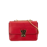 Red Leather Valentino Shoulder Bag