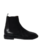 Black Leather Isabel Marant Boots