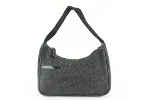 Grey Wool Prada Shoulder Bag