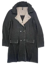 Grey Wool Marc Cain Coat